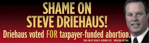 Shame on Steve Driehaus billboard free speech Supreme Court