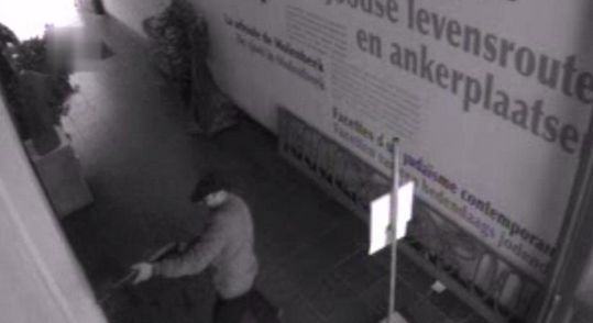Terrorism returns to Belgium. Back in 2014, a Belgium gunman attacked a Jewish museum photo screenshot of CCTV video supplied