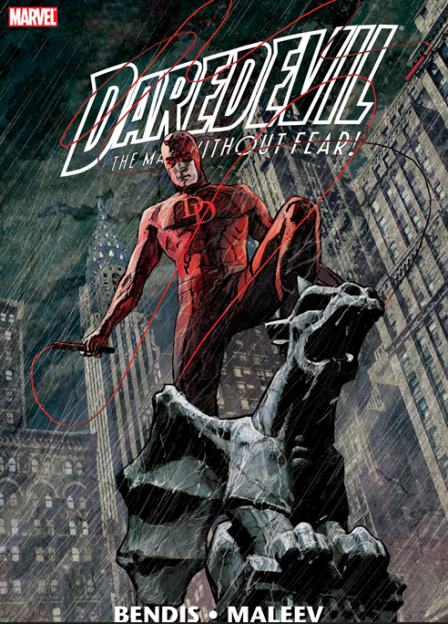 Daredevil Marvel comic book cover Bendis Maleev