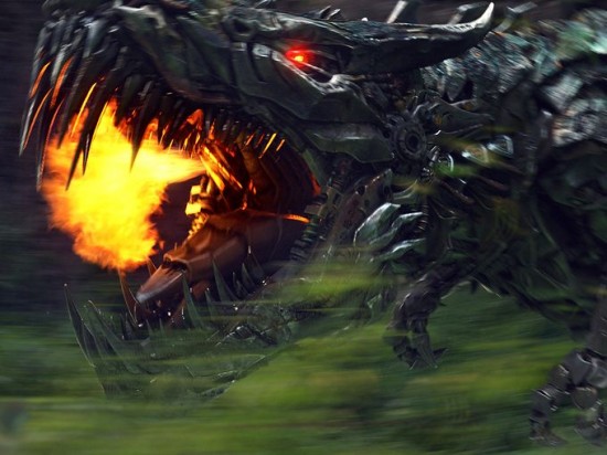 Transformers-age of extinction-grimlock-photo fire