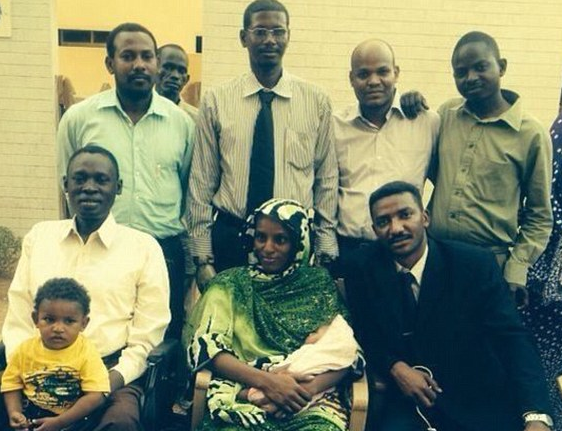 Meriam Ibrahim and family