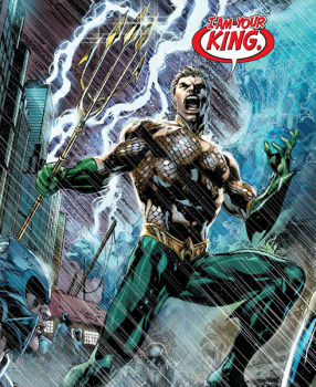New 52 DC Comics art Aquaman photo