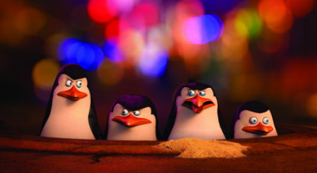 Penguins of Madagascar cast photo