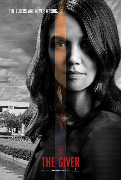 the-giver-katie holmes movie poster