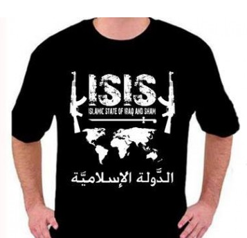 ISIS t-shirt available through Facebook