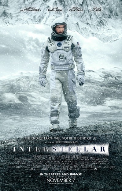 Interstellar poster Matthew McConaughey