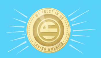 Saving America bit coin US currency