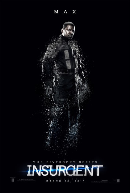 Mekhi Phifer as Max Insurgent motion poster