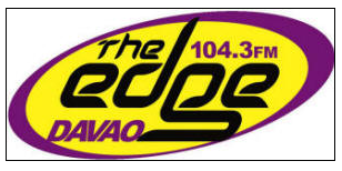 christian radio davao philippines the edge logo 104.3