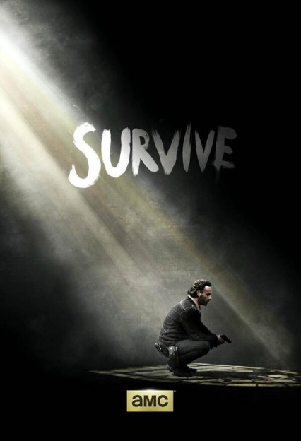 the-walking-dead-season 5 poster-survive