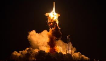 unmanned rocket explosion NASA