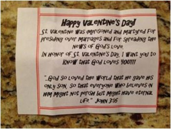 valentines day card JOhn 316