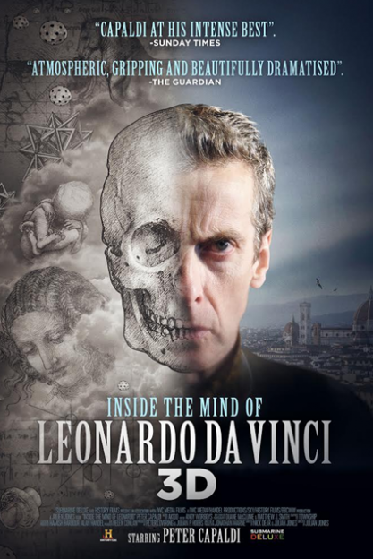 Peter Capaldi Inside the Mind of Leonardo Da Vinci poster