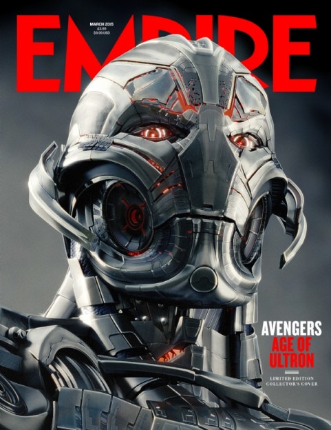Avengers Age of Ultron Empire magazine cover Ultron cover