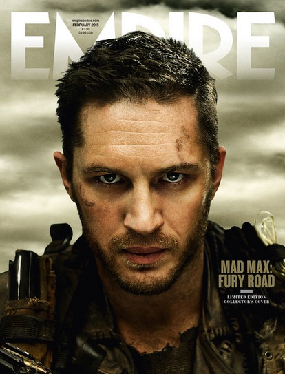 Tom Hardy Mad Max Fury Road Empire Mag cover