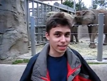 Screenshot: Jawed Karim "Me at the Zoo" - first YouTube video