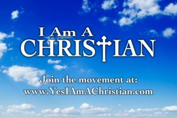 I Am a CHristian banner ad