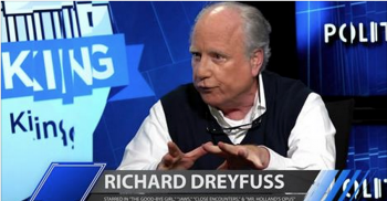 Richard Dreyfuss on Larry King Politicking civics in US