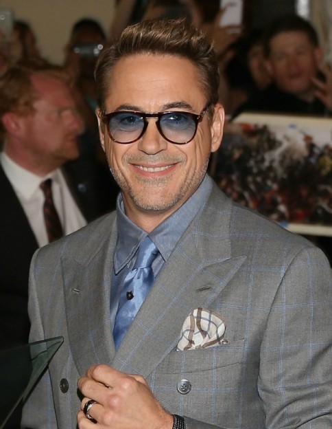 Robert Downey Jr arriving to Avengers Age of Ultron world premiere