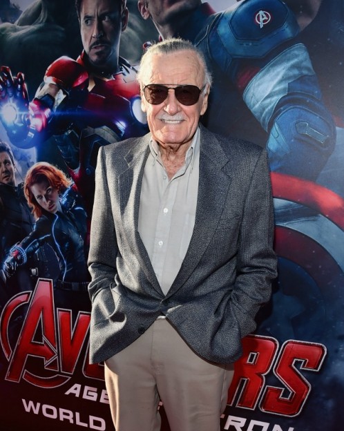 Stan Lee at Avengers Age of Ultron world premiere