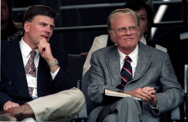 Franklin and Billy Graham photo Paul M Walsh