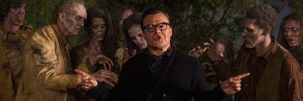 goosebumps-movie-jack-black-surrounded by zombies goons