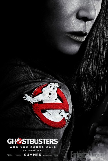 Kristen Wiig as Erin Gilbert Ghostbusters movie poster