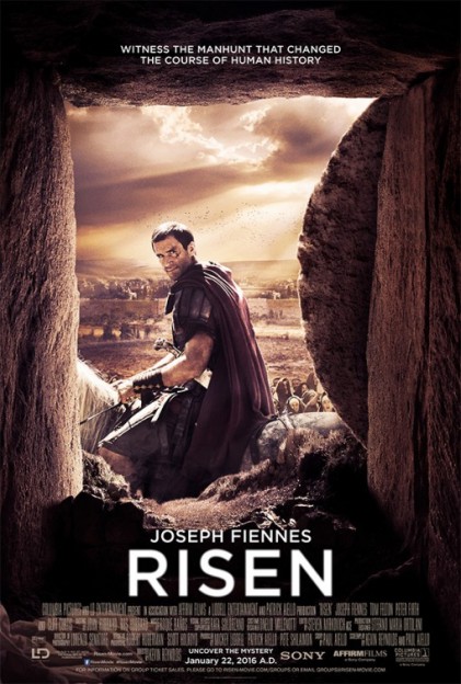 Risen movie poster Joseph Fiennes