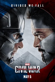 Captain America Civil War poster face to face