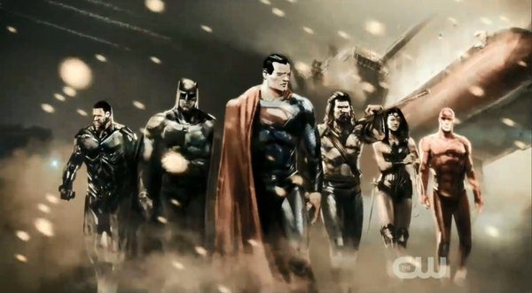 Justice League concept art Cyborg batman superman wonder woman, aquaman flash