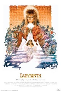 Labyrinth movie poster David Bowie