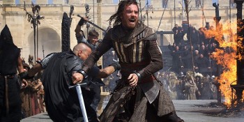Michael Fassbender in "Assassin's Creed"
