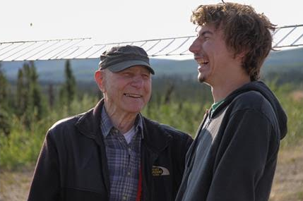 ohn Schnabel with his grandson Parker, star of Discovery’s Gold Rush (courtesy of Discovery)