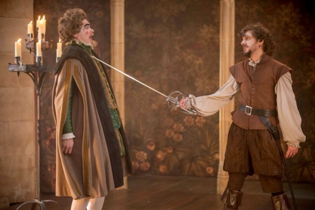 The Earl of Croydon (Simon Farnaby) & Bill (Matthew Baynton) (Credit: Nick Wall)