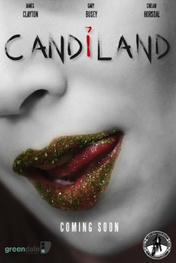 candiland movie poster starring gary busey