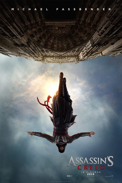 assassins-creed-official-poster.Michael Fassbender upside down