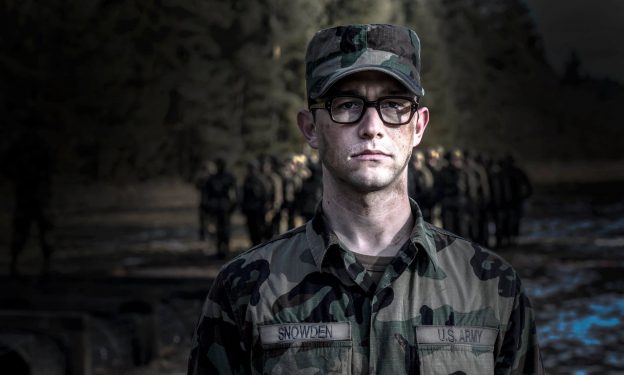JGL as Edward Snowden in Oliver Stone's upcoming film