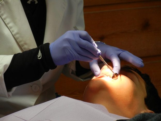 dentist oral exam braces