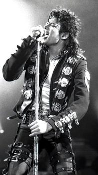 Michael Jackson tour photo 1988