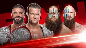 RAW Tag Team Championship Match Roode and Ziggler vs. Viking Raiders