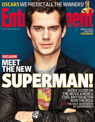 feb252011_Meet the new Superman Henry Cavill EW Cover