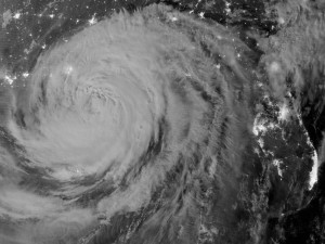 How should hospitals prepare for a hurricane? Hurricane Isaac NASA photo 