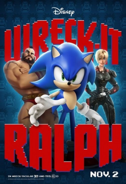 Wreck it Ralph cameos poster