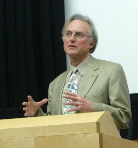 Famous atheist Richard Dawkins led the movement to create the "Atheist Ten Commandments" March 2005 photo Christopher G. Street, Bransgore, Dorset, England, UK.