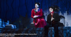 Madeline Trumble as Mary and Con O’Shea-Creal as Bert in the touring production of the musical “Mary Poppins. PHOTO BY JEREMY DANIEL/PROVIDED BY STRAZ CENTER