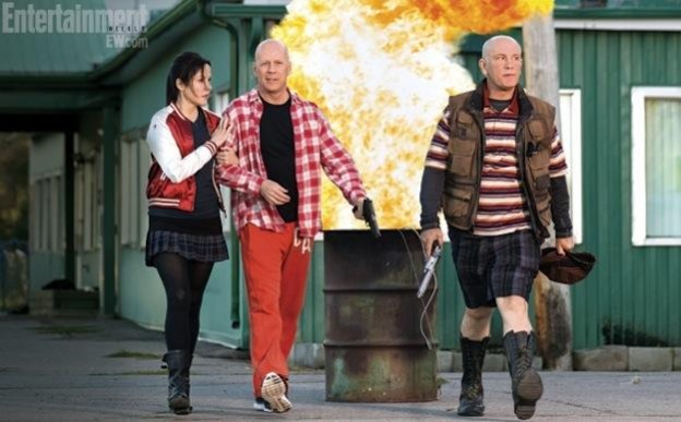 Red 2 photo John Malkovich Bruce Willis and Parker