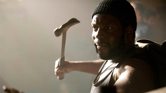 Walking Dead Tyreese with hammer photo