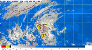 Satellite picture of TS QuintaImage/Pagasa