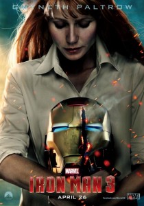 Gwyneth Paltrow Pepper Potts Iron Man 3 poster