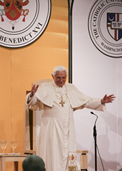 Pope Benedict XVI Public domain image/CFM865 at the wikipedia project